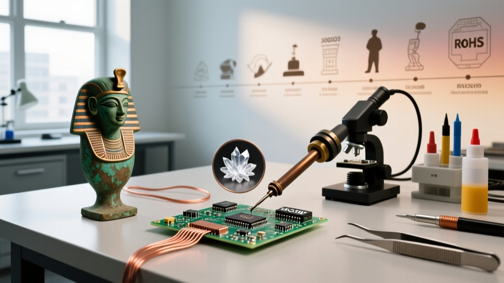 The History of Solderan and the Evolution of Soldering Alloys