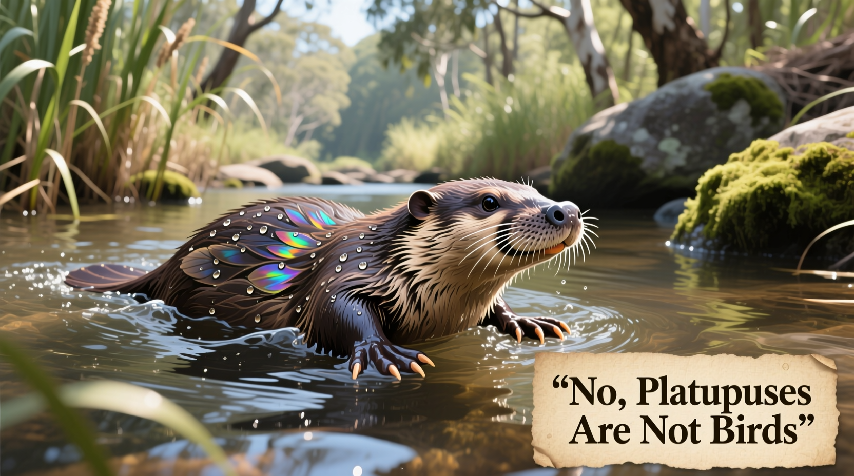 are platypus birds