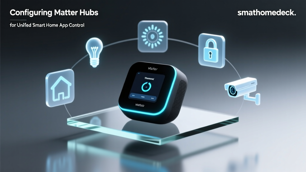 Configuring Matter Hubs for Unified Smart Home App Control