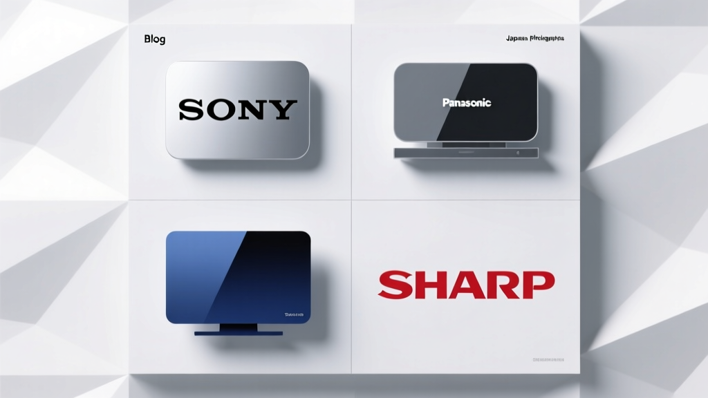 Japanese TV Brands Compared: Sony vs Panasonic vs Toshiba vs Sharp