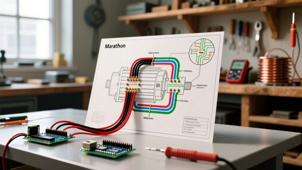 Troubleshooting with a Marathon Electric Motors Wiring Diagram
