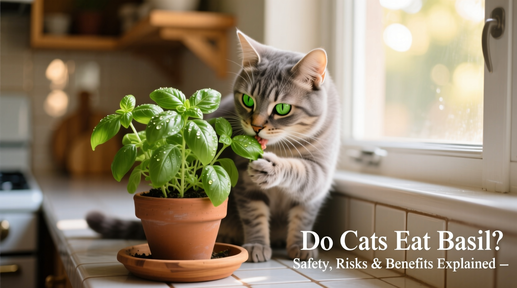 Do Cats Eat Basil