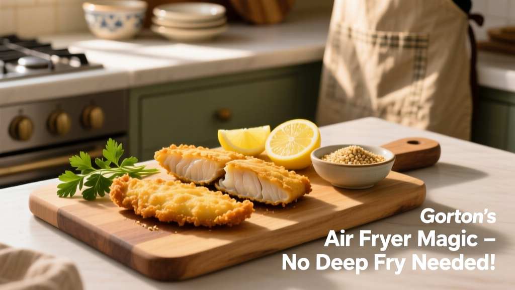 How to Air Fry Gorton’s Fish Fillets (Not Deep Fry!)