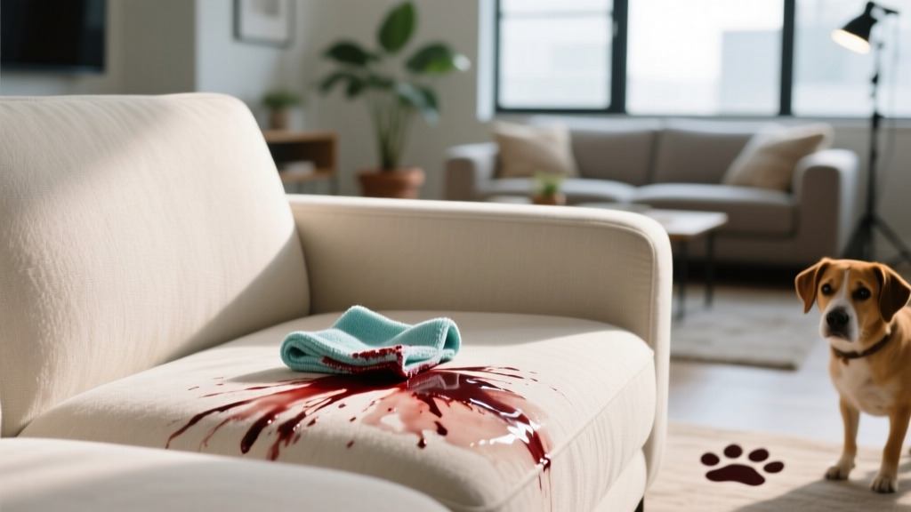 5 Proven Methods to Clean Pet Blood From Couch Fast
