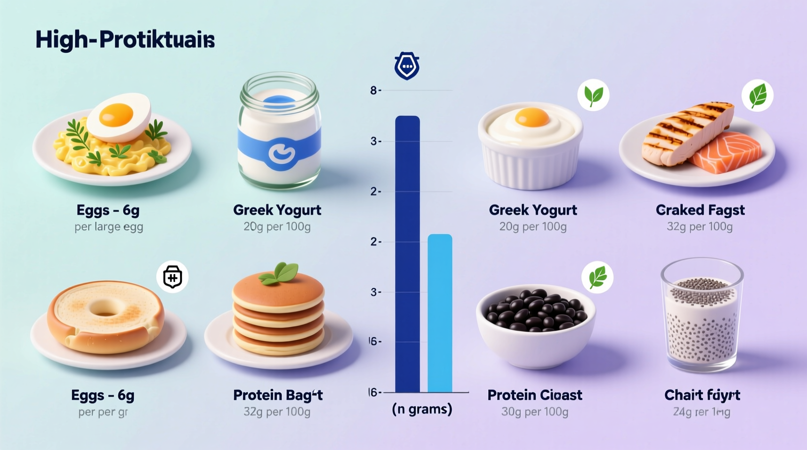 what breakfast foods are high in protein