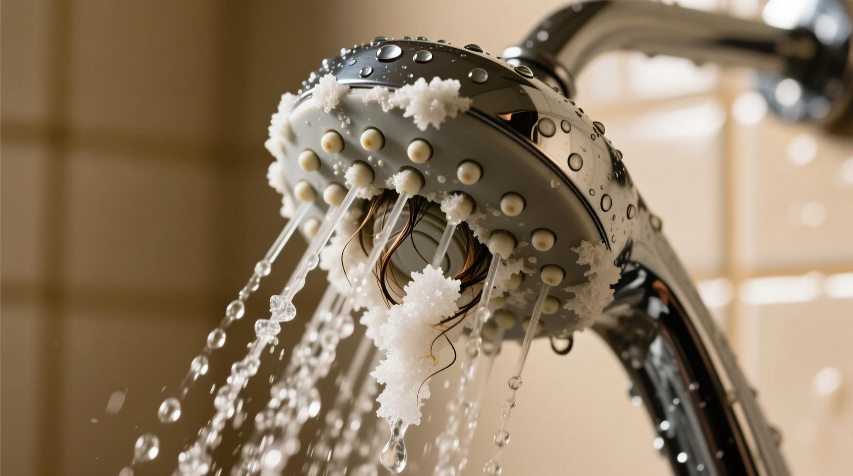 shower head clogged