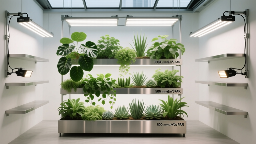 Grow Light Specs for Large Indoor Gardens (2026)