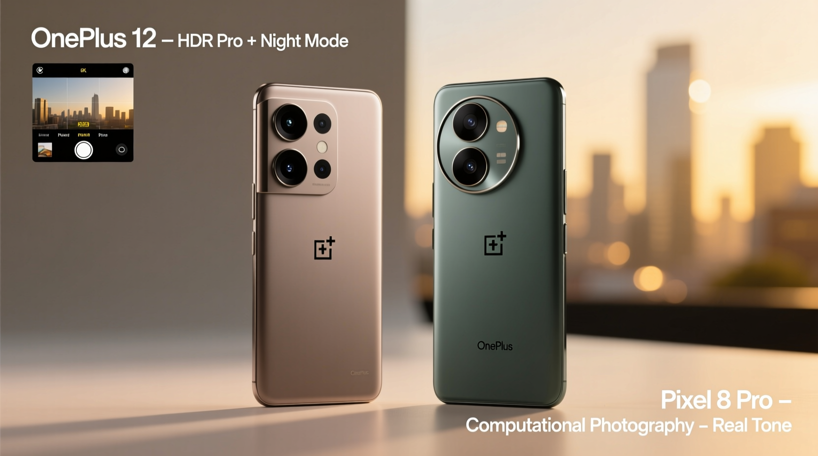 oneplus 12 vs pixel 8 pro android flagship comparison for photographers