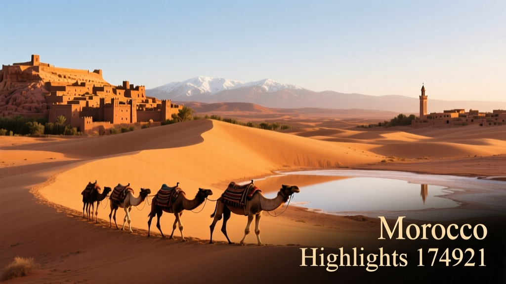 Premium Morocco Highlights 174921: A Curated Itinerary Through Authentic Craftsmanship, Desert Precision, and Coastal Refinement