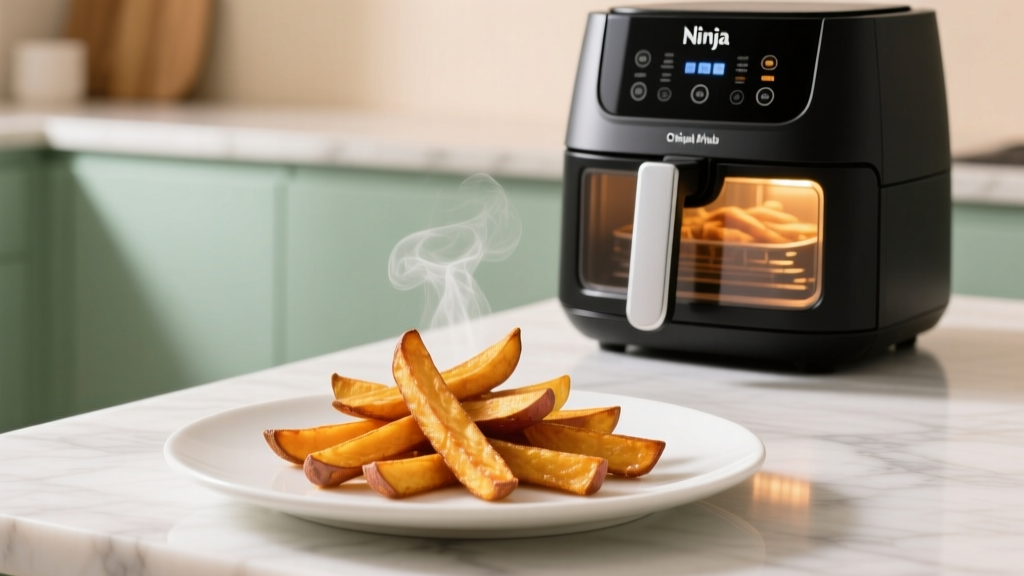 Perfect Sweet Potato Fries in Ninja Dual Air Fryer