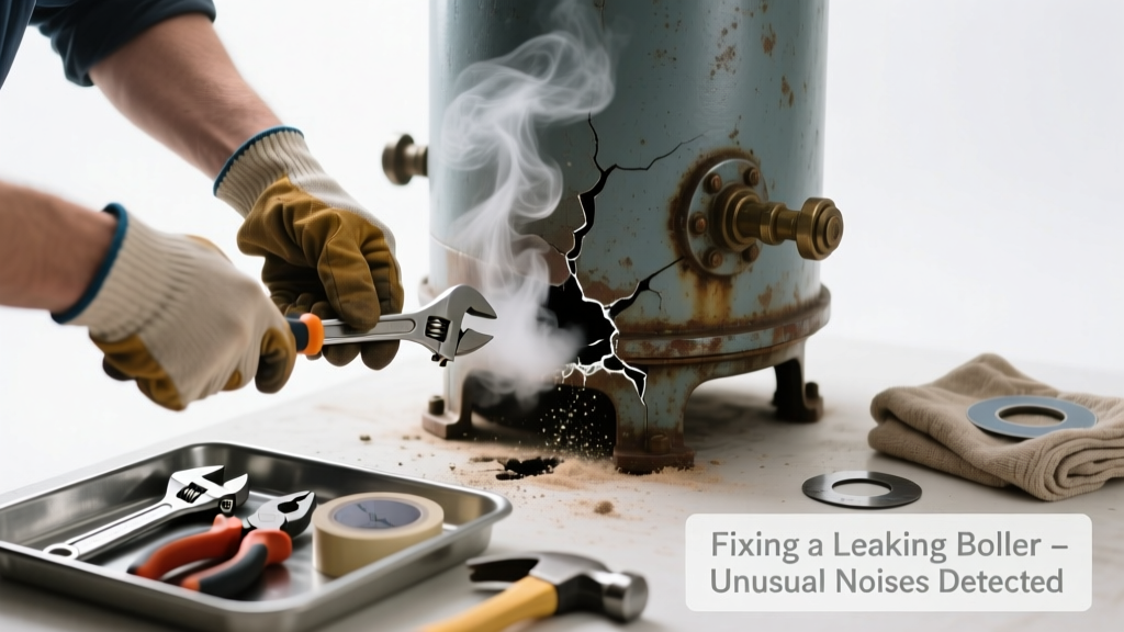 Fixing a Leaking Boiler That Makes Unusual Noises
