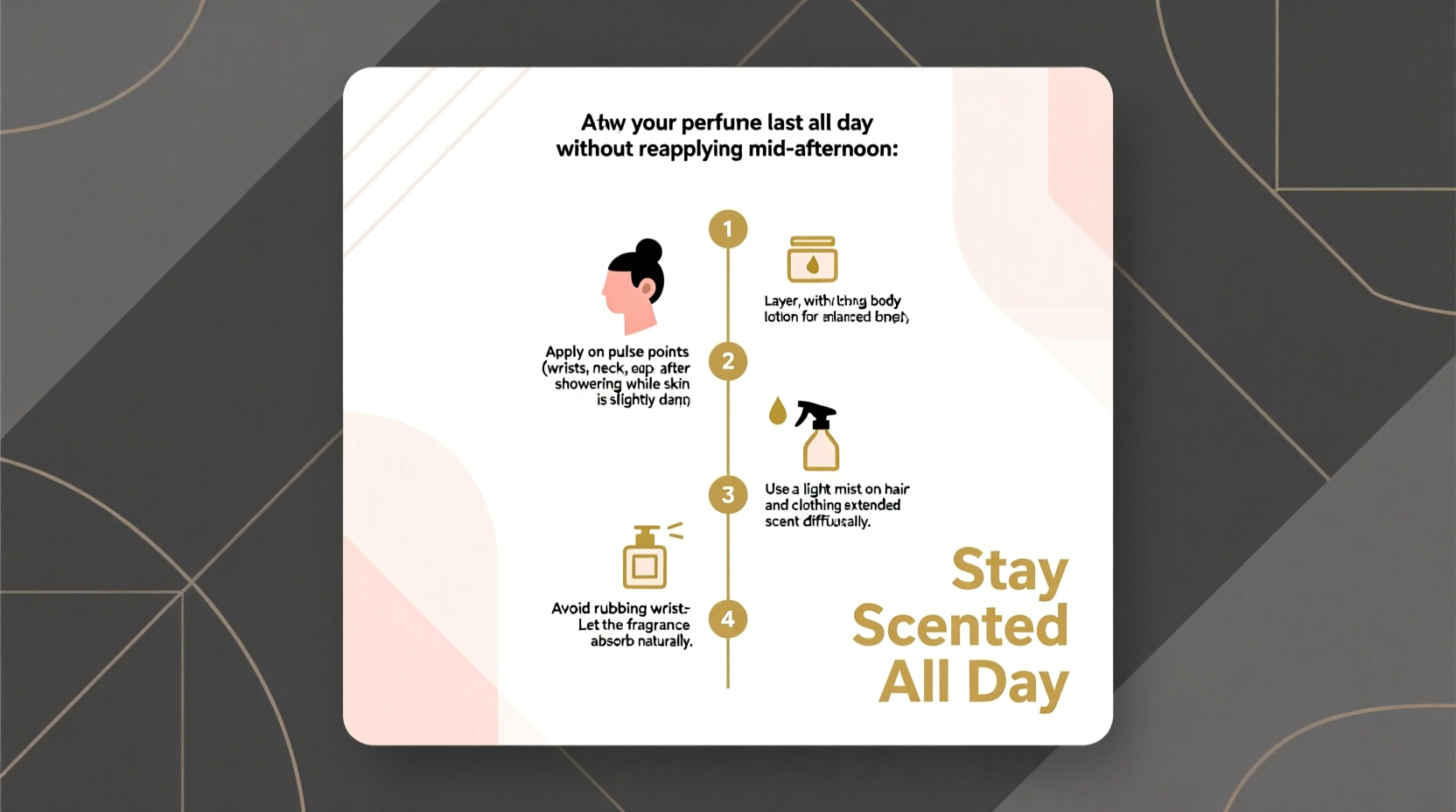 how to make your perfume last all day without reapplying mid afternoon