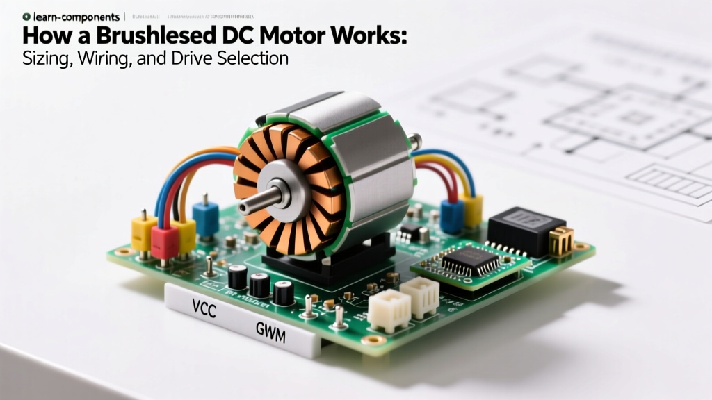 How a Brushless DC Motor Works: Sizing, Wiring, and Drive Selection