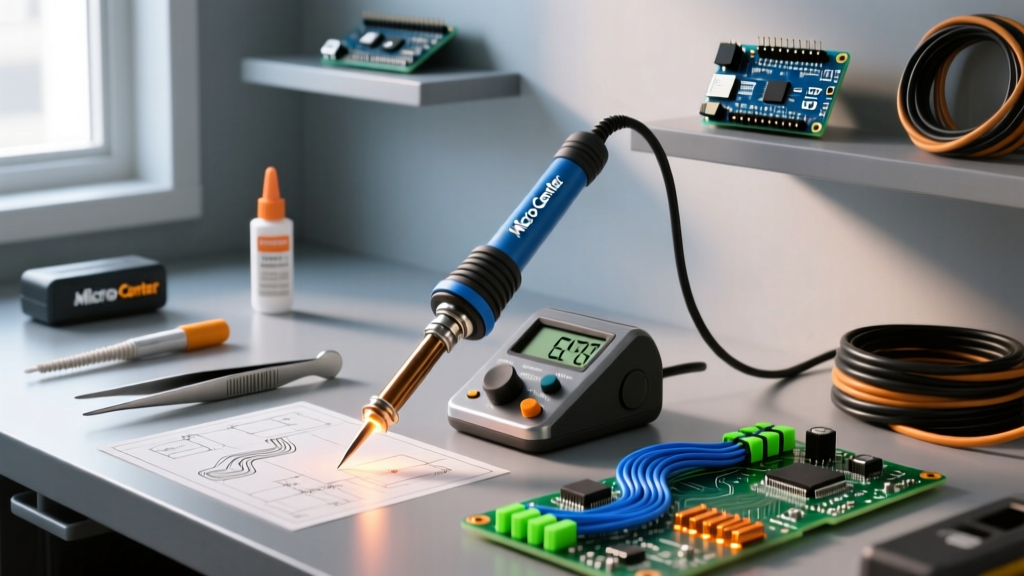 Micro Center Soldering Iron Setup and Calibration Guide