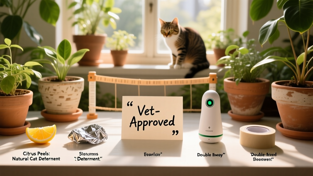 How to Keep Cats Away From Plants: 8 Vet-Approved Tips