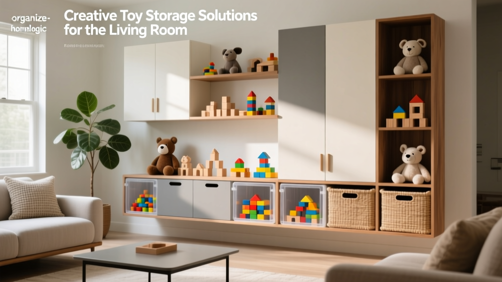 Creative Toy Storage Solutions for the Living Room