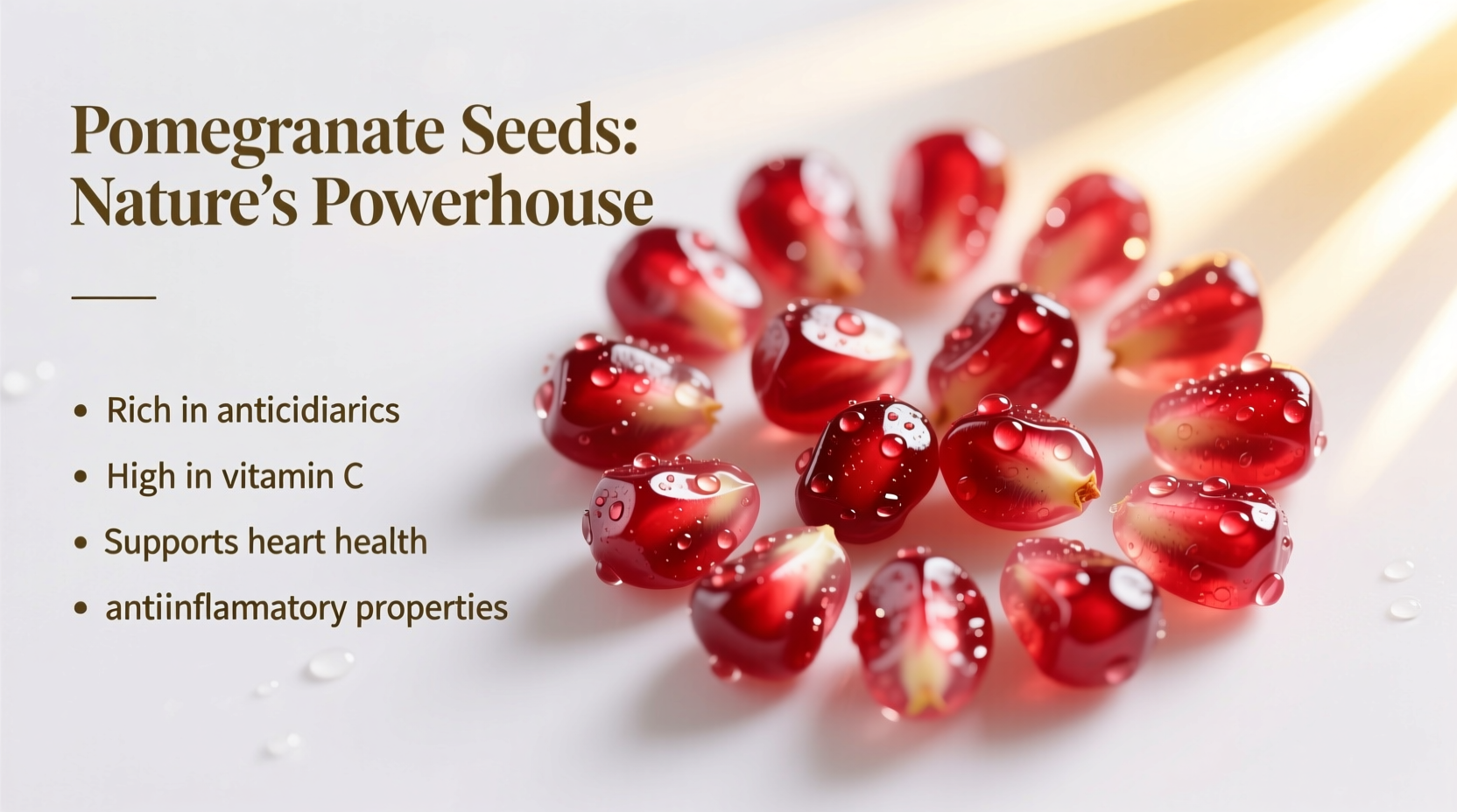 are the pomegranate seeds good for you