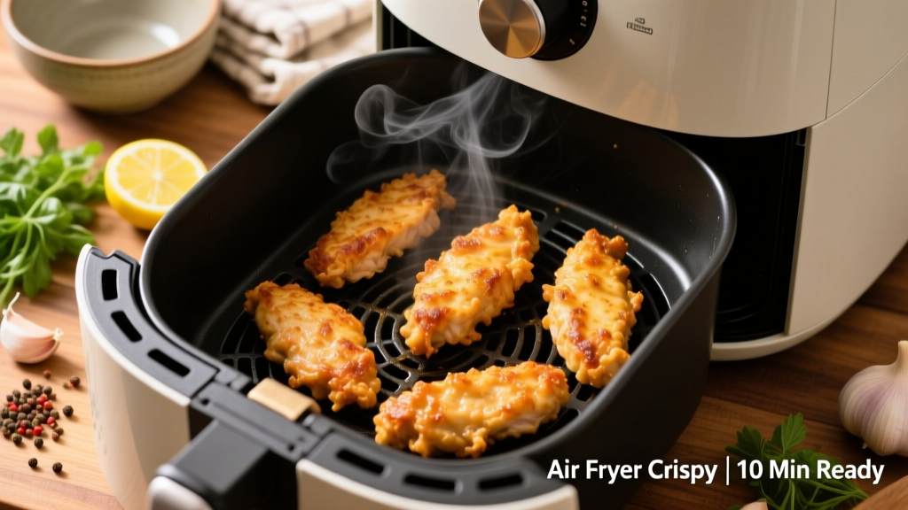 Crispy Egg-Free Chicken Tenders in Air Fryer