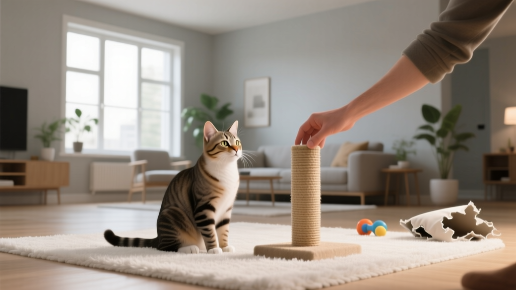How to Correct Cat Behavior in Apartment