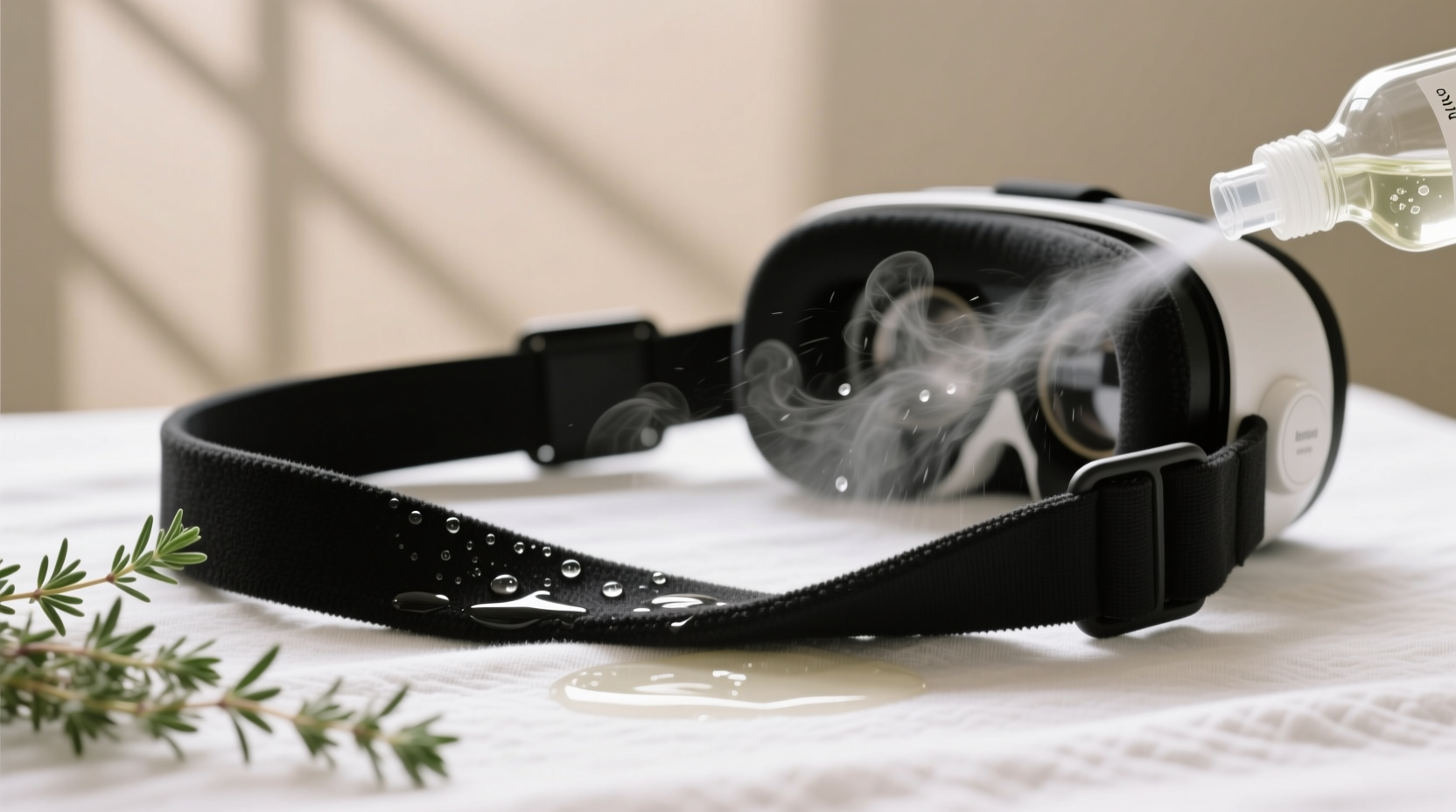 eco friendly cleaning tips disinfect vr straps safely