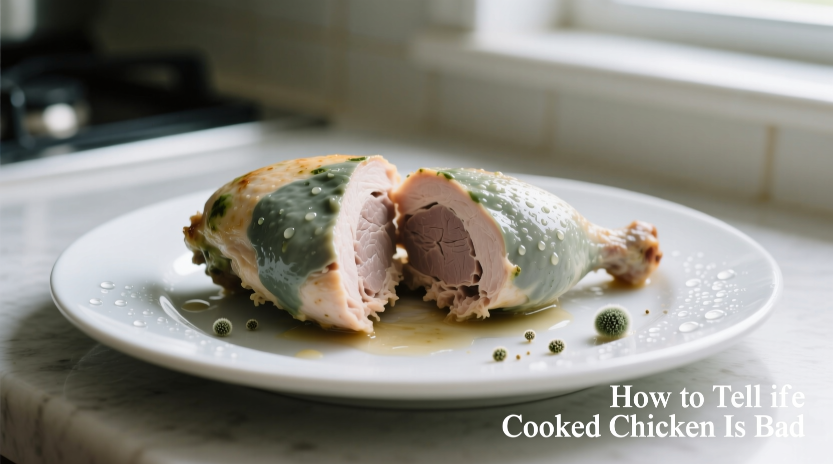 how to tell if cooked chicken is bad