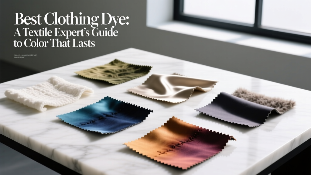 Best Clothing Dye: A Textile Expert’s Guide to Color That Lasts