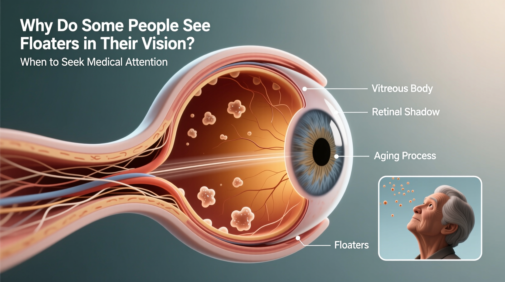 why do some people see floaters in their vision and when to get checked