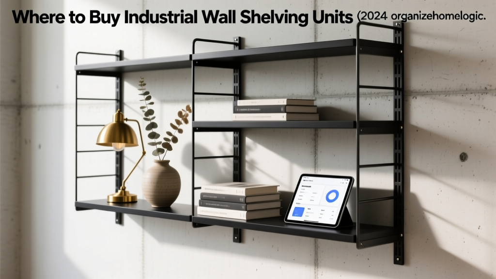 Where to Buy Industrial Wall Shelving Units (2024 Guide)