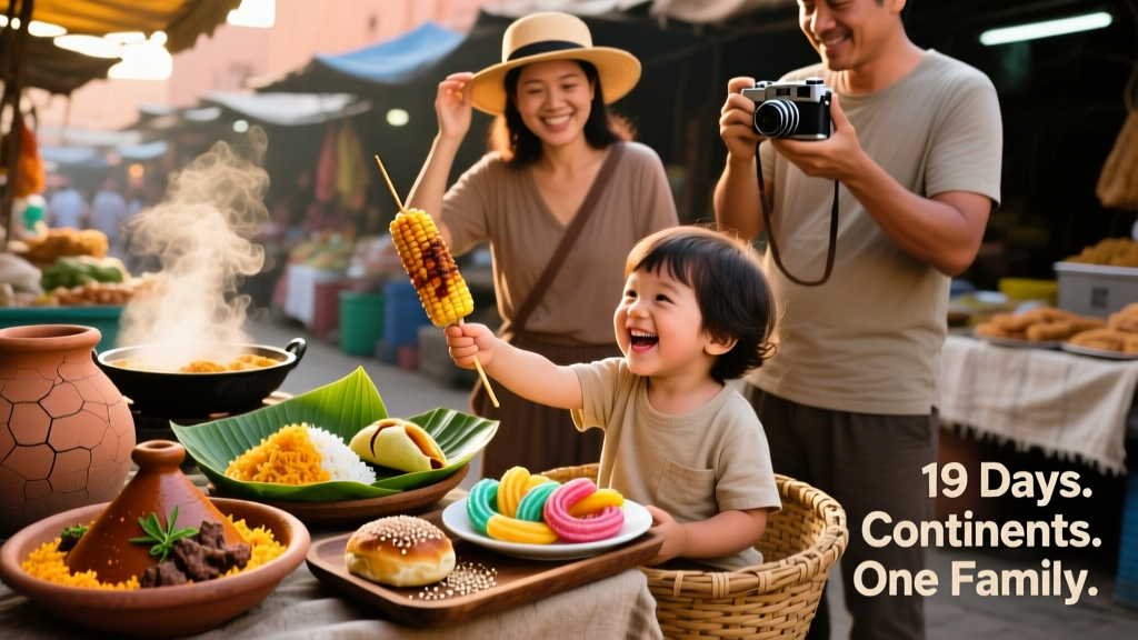 How We Spent Our Family Vacation: 19 Days Across 3 Continents With A Kid In Tow