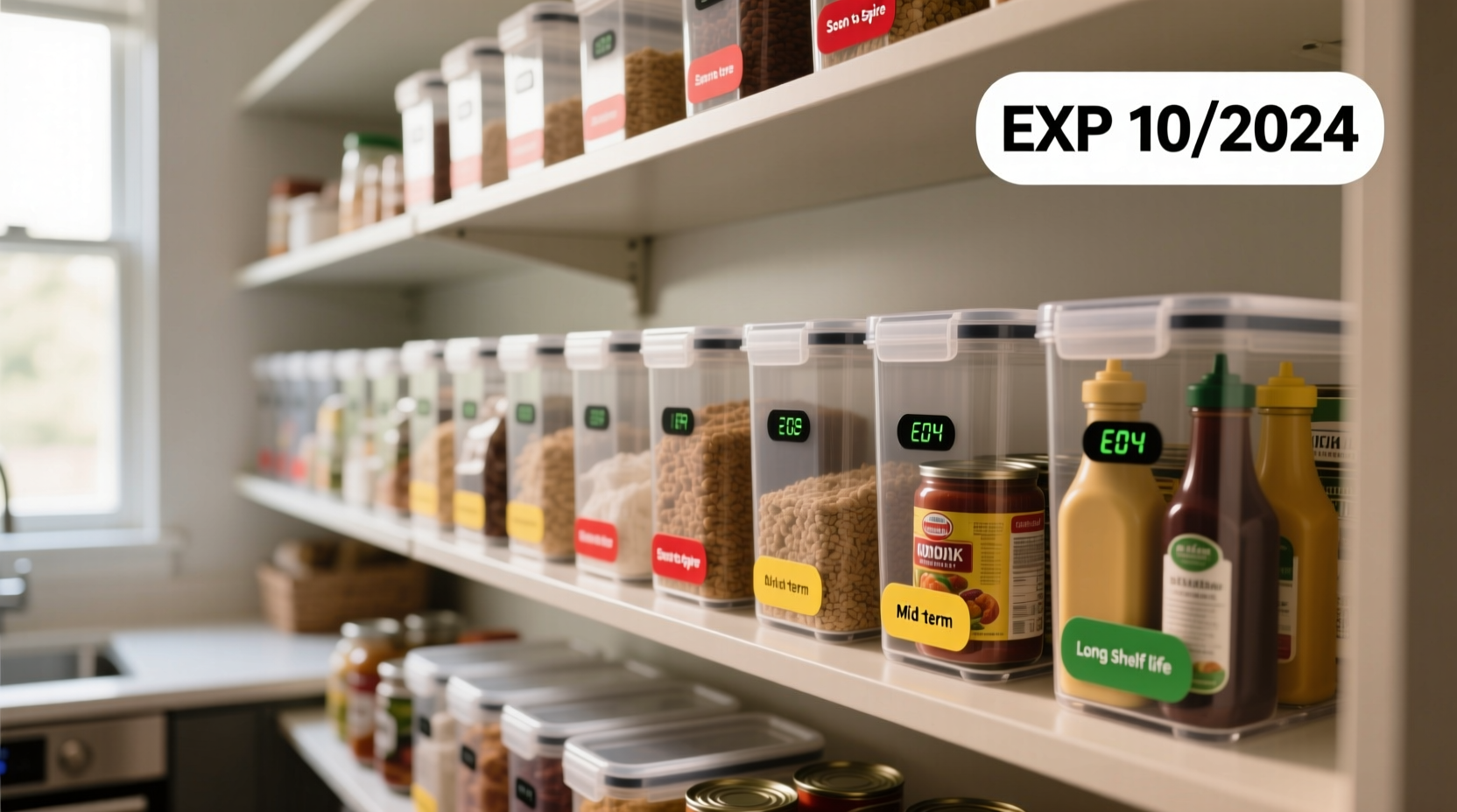 best way to organize pantry items by expiration date effortlessly