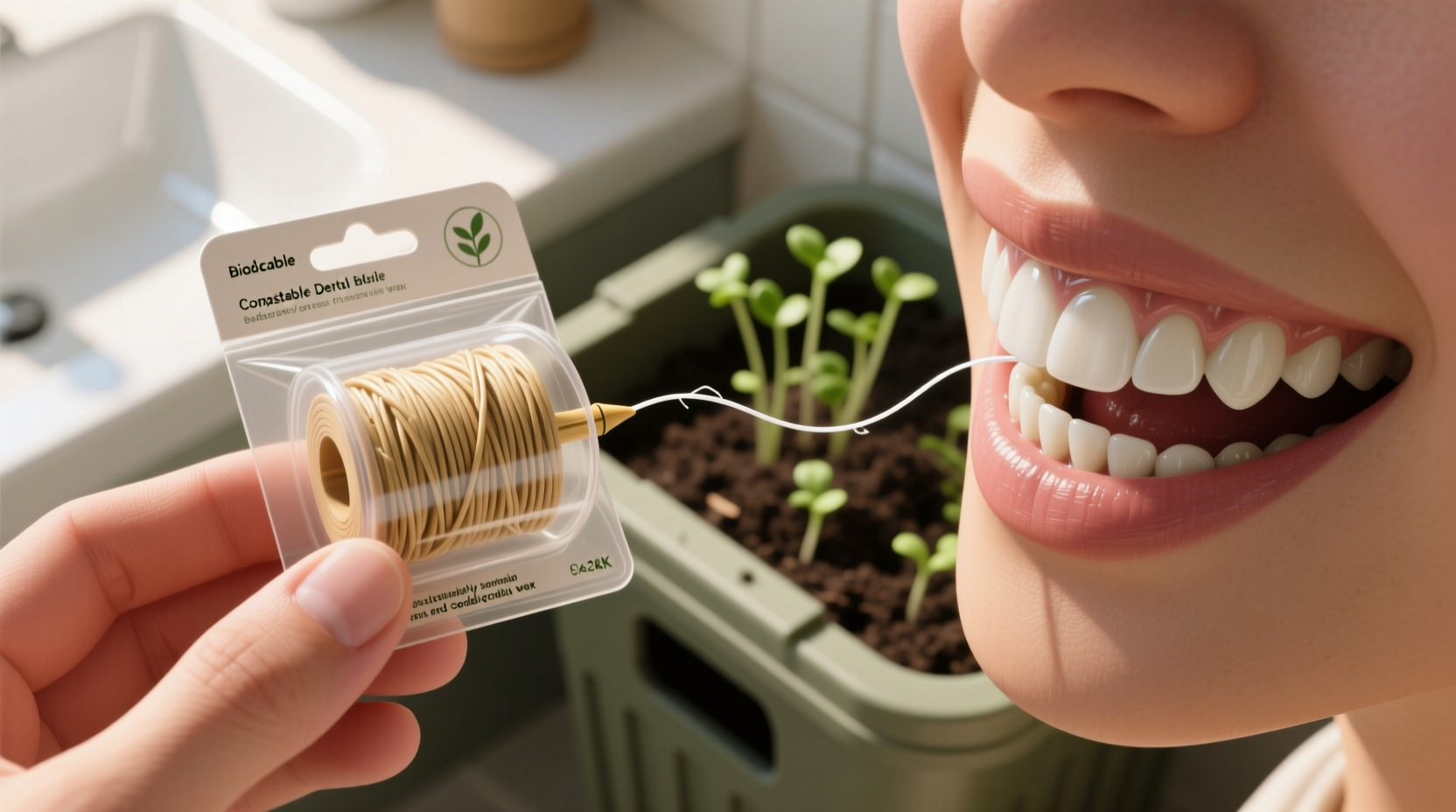 compostable vs silk floss for septic systems