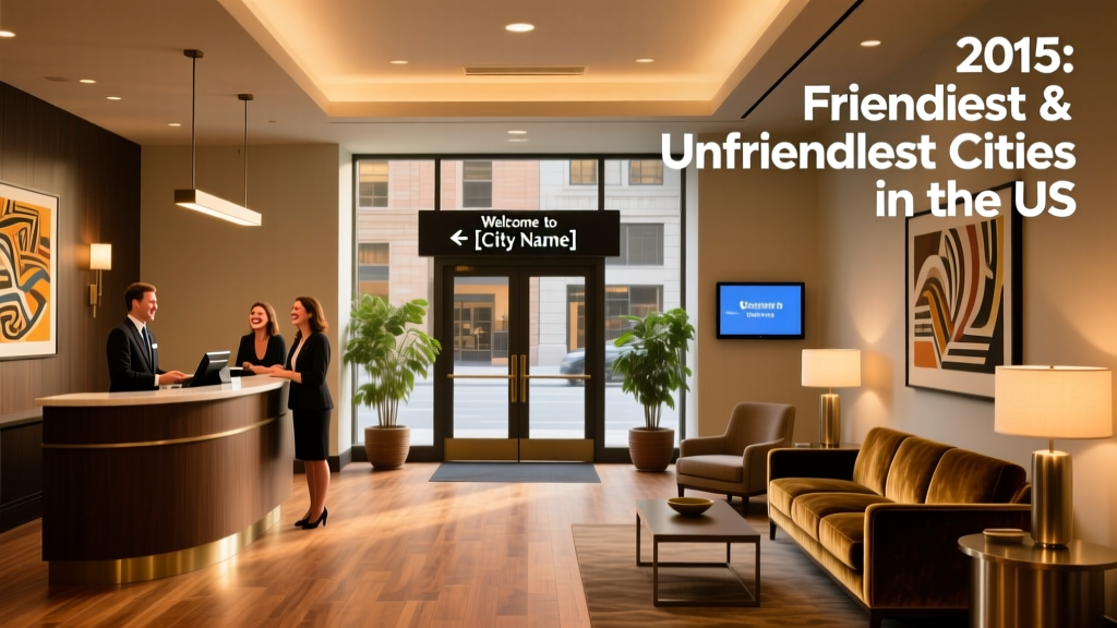 The 2015 Friendliest and Unfriendliest Cities in the US: A Hospitality Industry Analysis