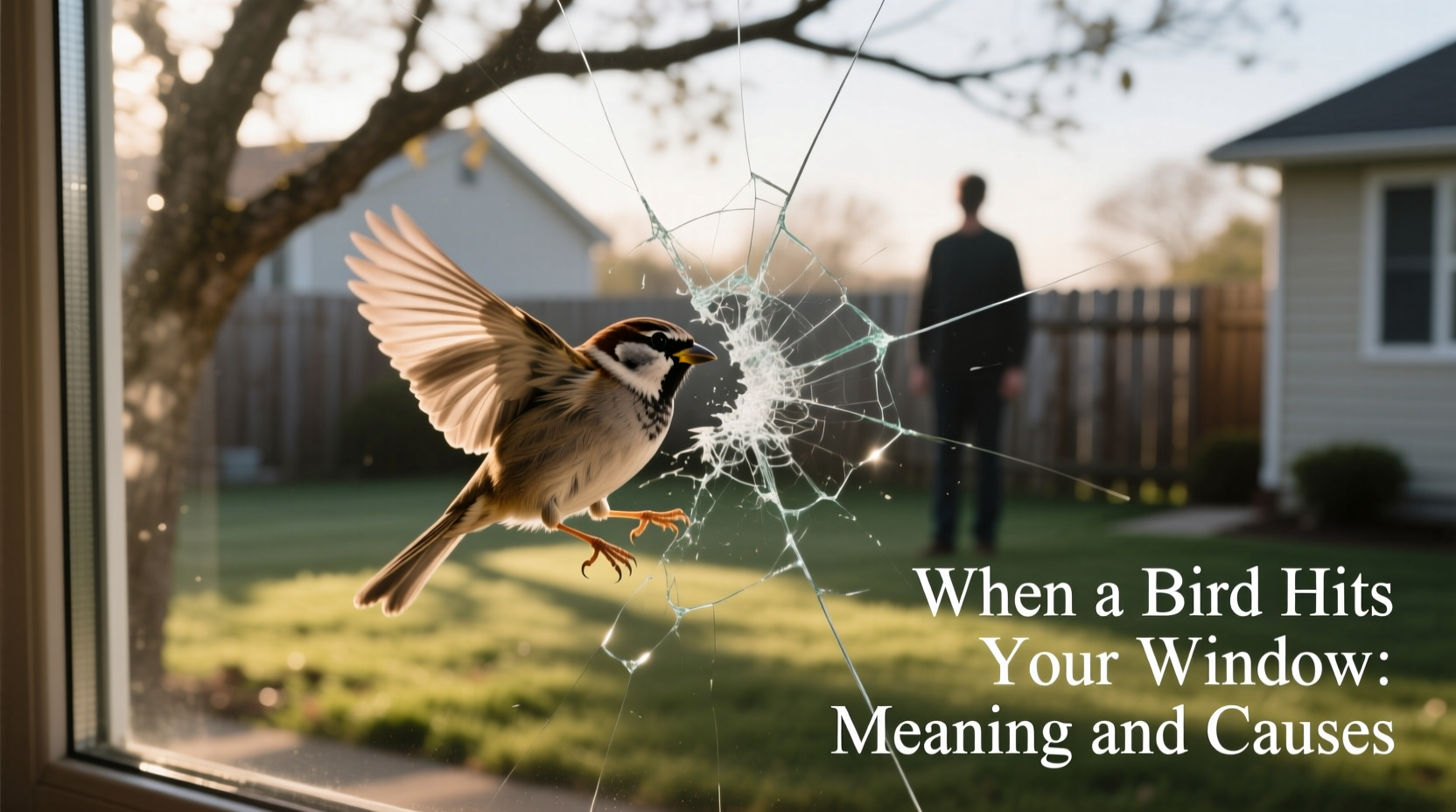 When a Bird Hits Your Window: Meaning and Causes