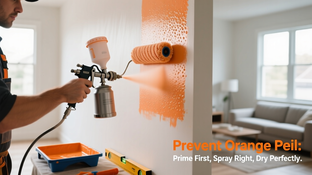 How to Prevent Paint Orange Peel Texture on Walls