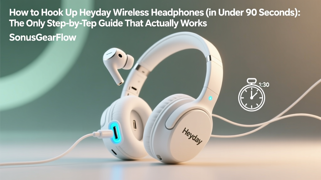Heyday Wireless Headphones: Pairing Guide (2026)