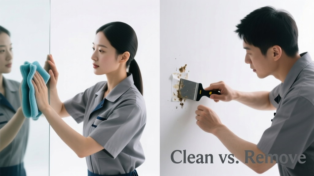 Cleaners vs. Removal: A Technical Comparison of Surface Restoration Methods