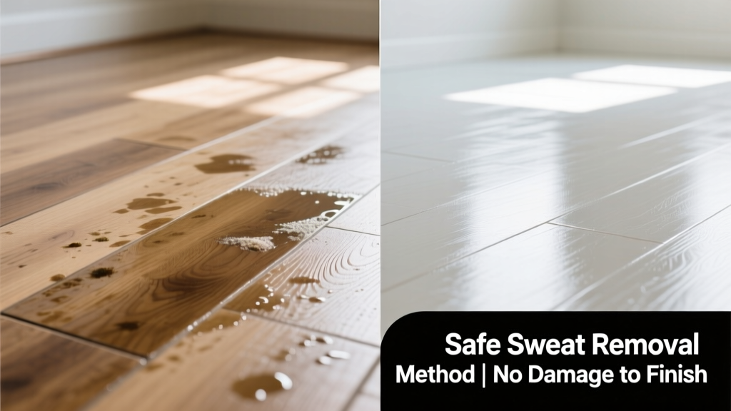 How to Remove Sweat from Laminate Flooring Safely