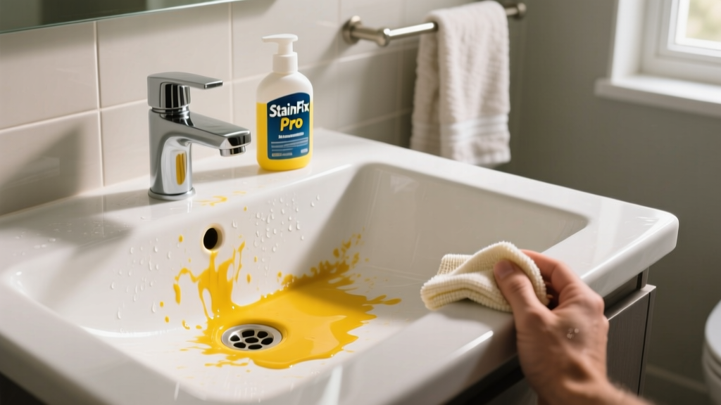 Tested: How to Get Mustard Out of Bathroom Sink Fast