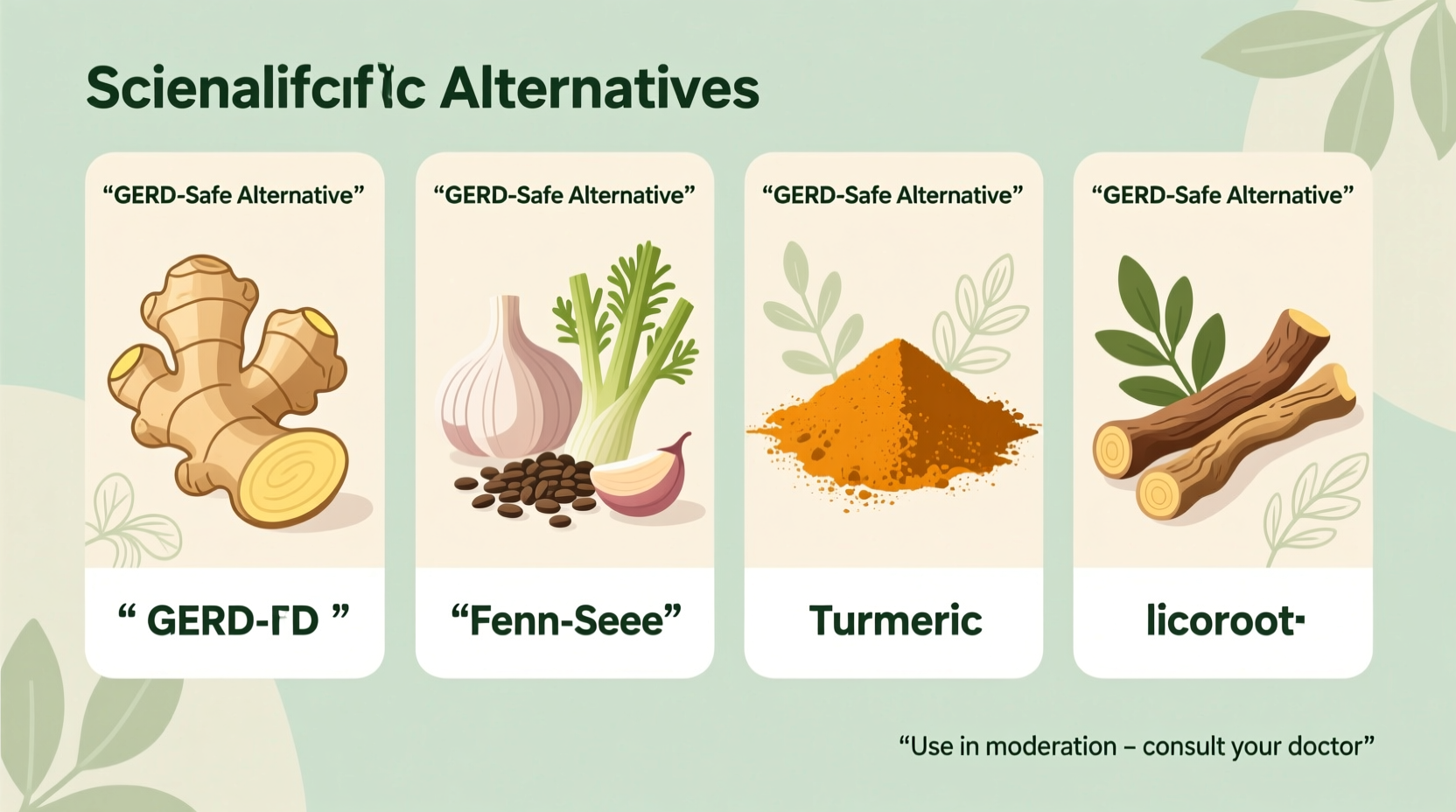 Garlic alternatives for GERD sufferers