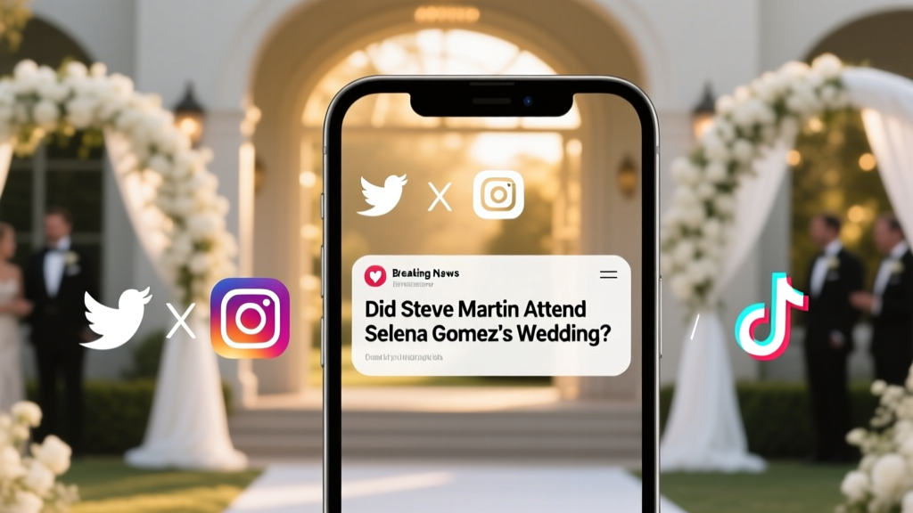 Steve Martin at Selena Gomez Wedding? (2026)