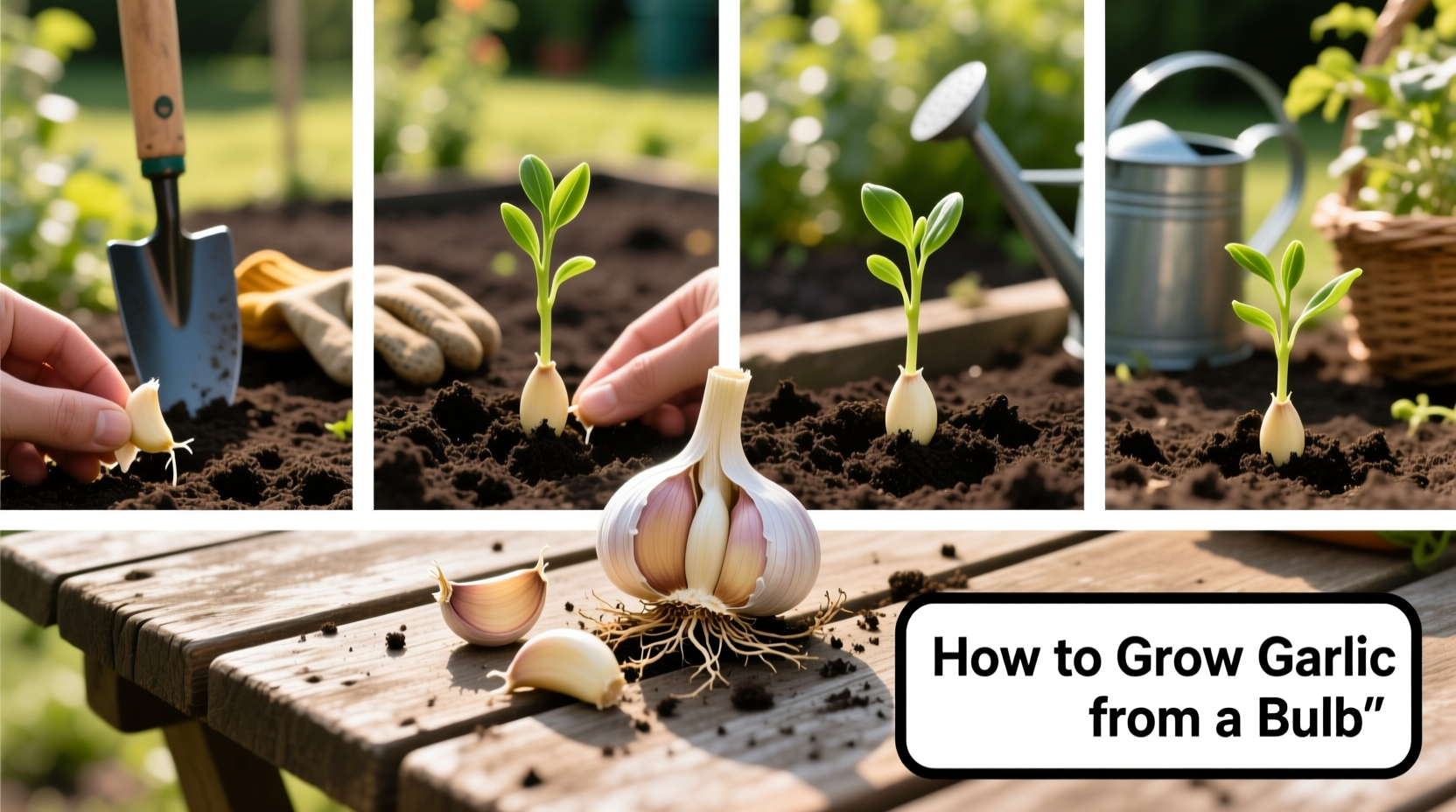 How to Grow Garlic from a Bulb: Complete Step-by-Step Guide