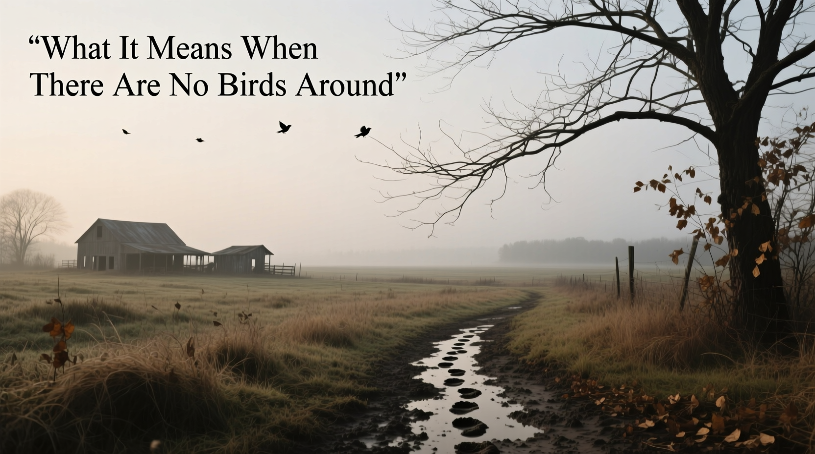What It Means When There Are No Birds Around
