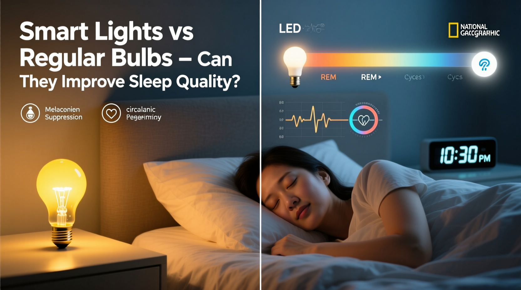 smart lights vs regular bulbs can they improve sleep quality