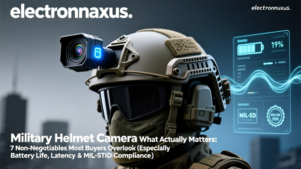 Military Helmet Camera What Actually Matters: 7 Non-Negotiables Most Buyers Overlook (Especially Battery Life, Latency & MIL-STD Compliance)