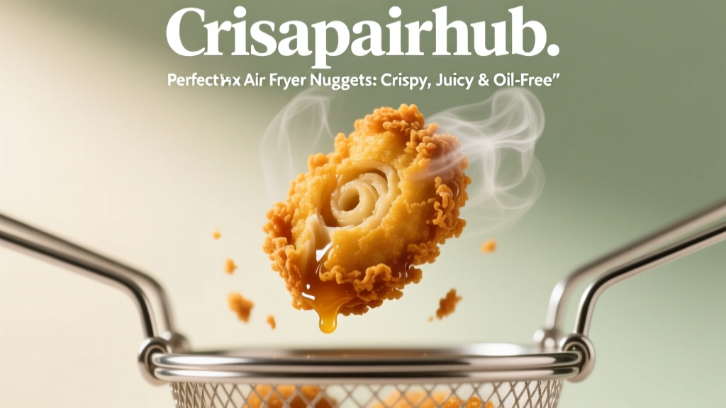 Perfect Vortex Air Fryer Nuggets: Crispy, Juicy & Oil-Free