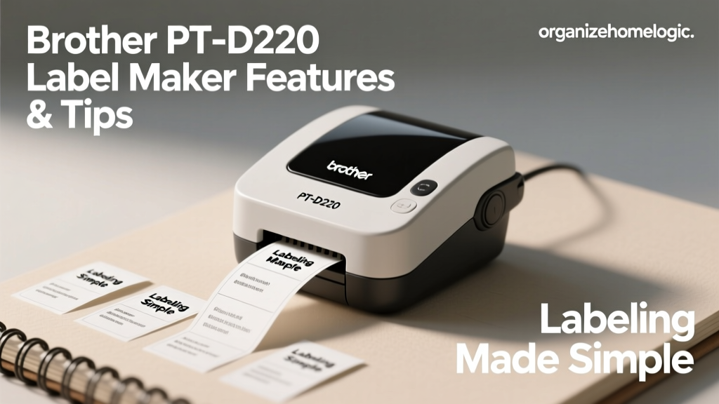 Brother PT-D220 Label Maker Features & Tips