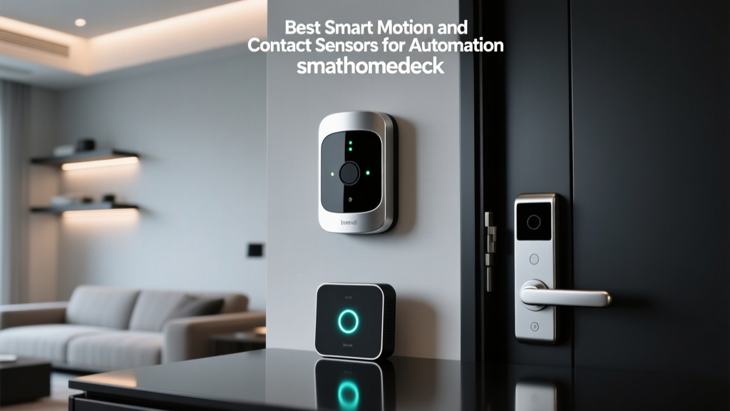 Best Smart Motion and Contact Sensors for Automation
