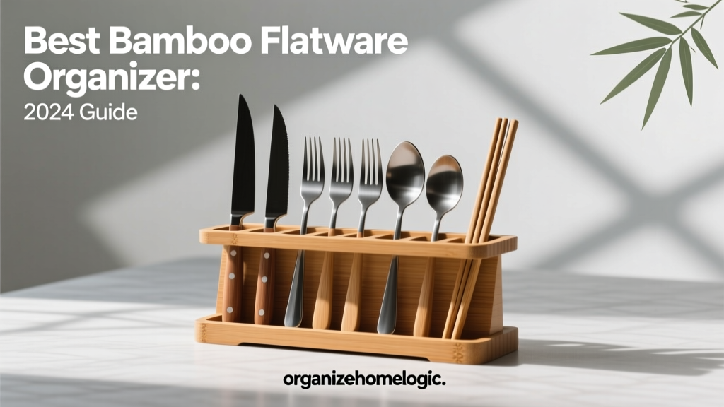Best Bamboo Flatware Organizer: 2024 Guide