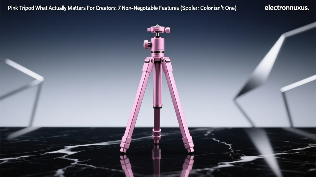 Pink Tripod What Actually Matters For Creators: 7 Non-Negotiable Features (Spoiler: Color Isn’t One)