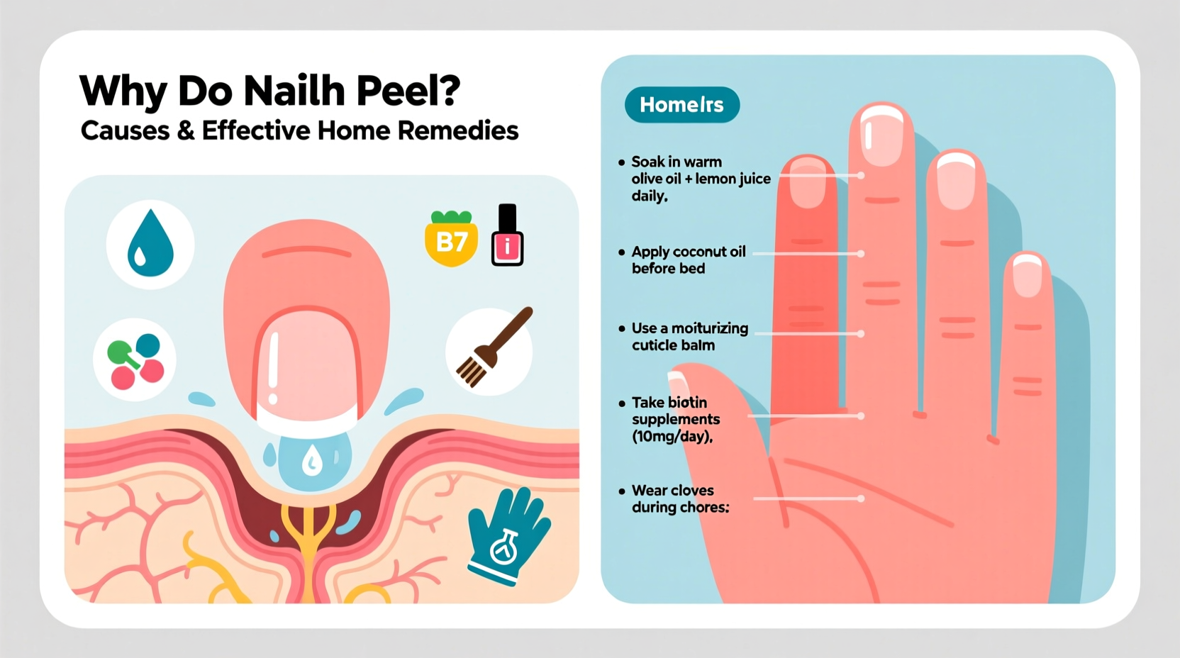 Why Do My Nails Peel Constantly Causes And At Home Remedies That Work